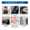 imageNizoral Hair Shampoo Brush with Soft Silicone Scalp Massager Brush Head for All Hair Types Deep Cleanses Scalp and Removes Dead Flaky Skin and Residue2 Count
