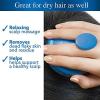 imageNizoral Hair Shampoo Brush with Soft Silicone Scalp Massager Brush Head for All Hair Types Deep Cleanses Scalp and Removes Dead Flaky Skin and Residue2 Count