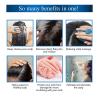 imageNizoral Hair Shampoo Brush with Soft Silicone Scalp Massager Brush Head for All Hair Types Deep Cleanses Scalp and Removes Dead Flaky Skin and Residue1 Count