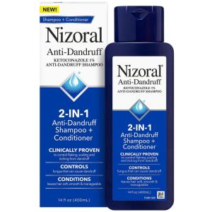 imageNizoral AntiDandruff Shampoo with 1 Ketoconazole Fresh Scent 7 Fl OzShampoo  Conditioner